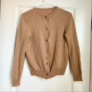 Comme Des Garçons cardigan beige